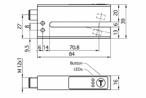 Cảm biến siêu âm, esf-1/CDF Microsonic Vietnam - Ảnh 4