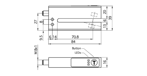 Cảm biến siêu âm esf-1/CF Microsonic Vietnam - Ảnh 3
