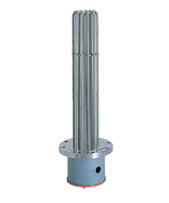 3"-8" Flange Heaters without Baffles