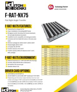 Modun băng tải F-RAT-NX75